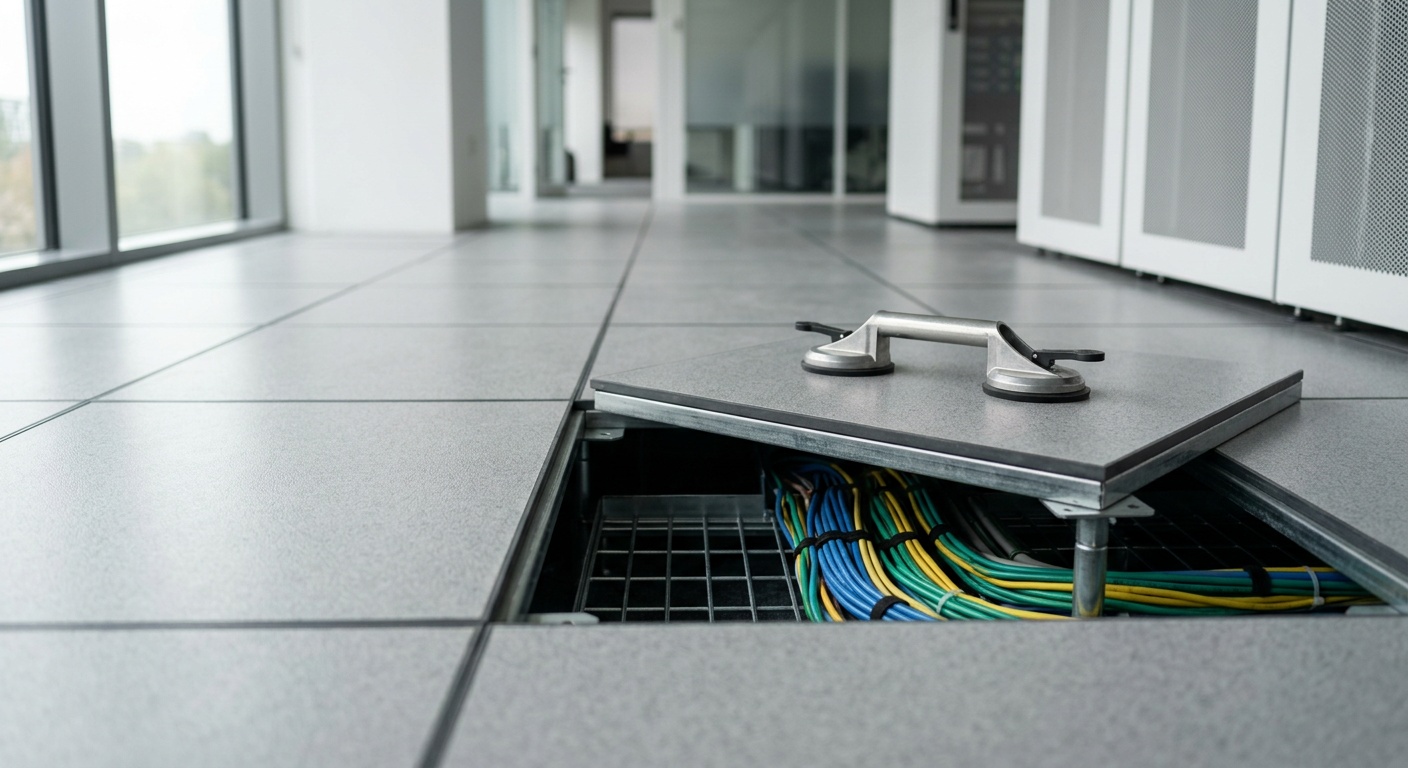 Server Room Raised Floor Panel Thickness
