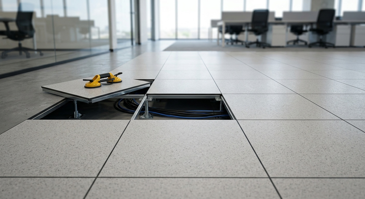 Raised Access Flooring Cost Guide for Data Centers